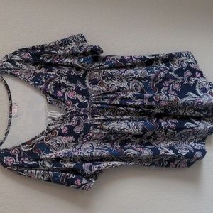 Halife Soft Paisley Print Top